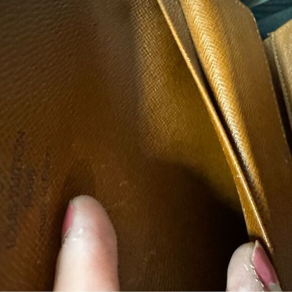 Louis Vuitton Monogram Porte Tresor Etui Papier Wallet M61202 SKS4142 - Picture 8 of 10